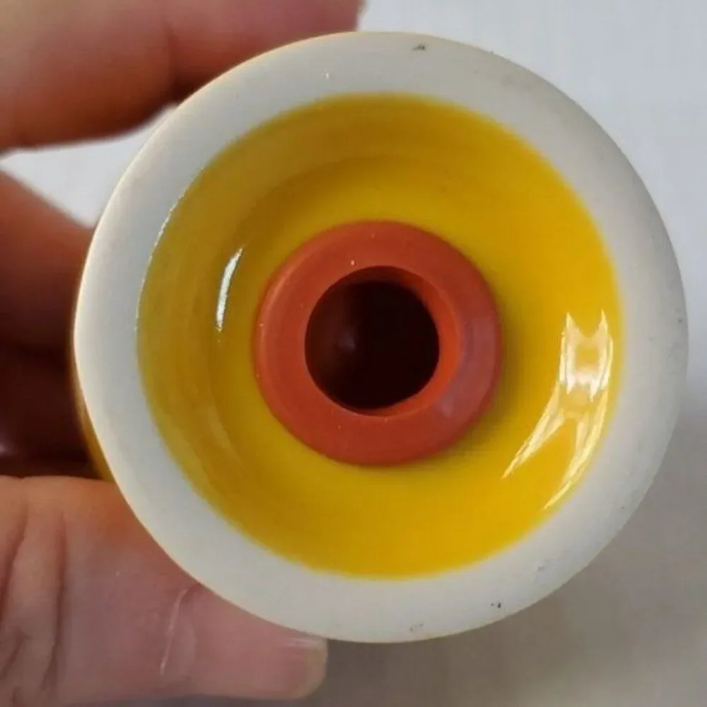 Fiestaware Fiesta SMALL Shaker Salt Pepper CERAMIC Daffodil Yellow 2